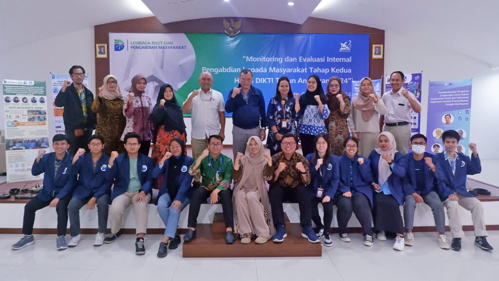 Monitoring dan Evaluasi Internal Hibah Pengabdian Masyarakat Pemula (PMP) Tahun 2024 yang Didanai oleh DRTPM Monitoring dan Evaluasi Internal Hibah Pengabdian Masyarakat Pemula (PMP) Tahun 2024 yang Didanai oleh DRTPM