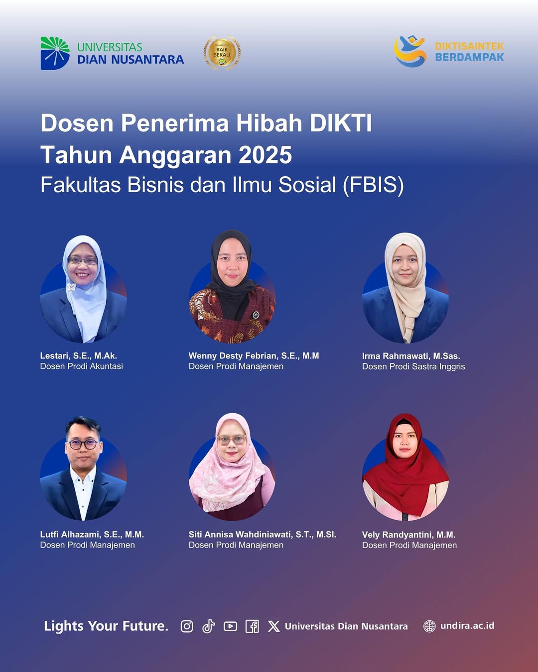 Dosen UNDIRA Penerima Pendanaan Program Penelitian dan PkM TA.2025